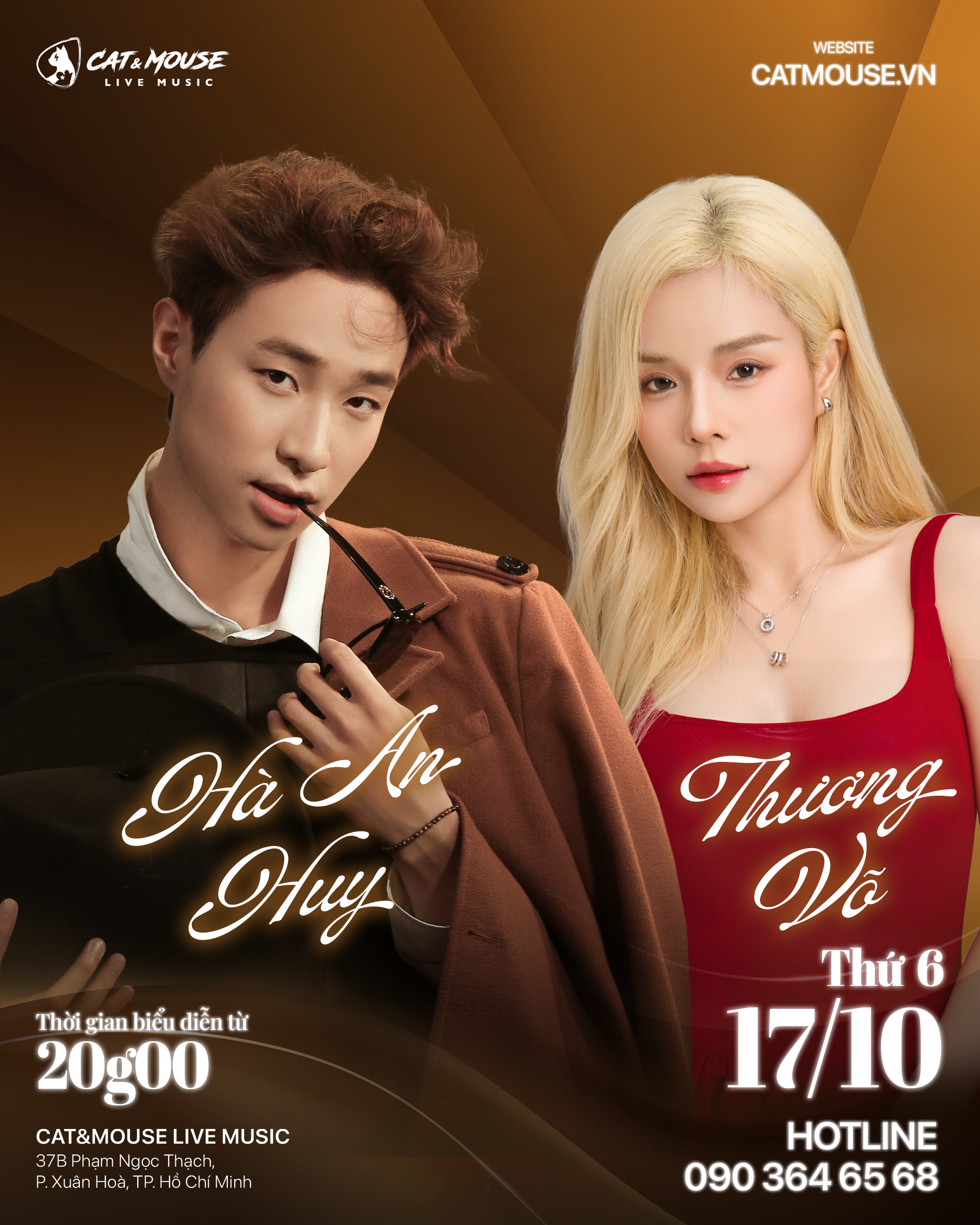 [CAT&MOUSE] CA SĨ HÀ AN HUY + CA SĨ THƯƠNG VÕ