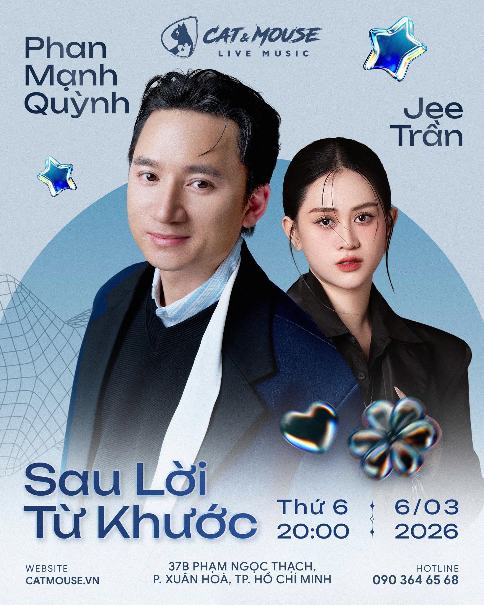 [CAT&MOUSE] CA SĨ PHAN MẠNH QUỲNH + CA SĨ JEE TRẦN