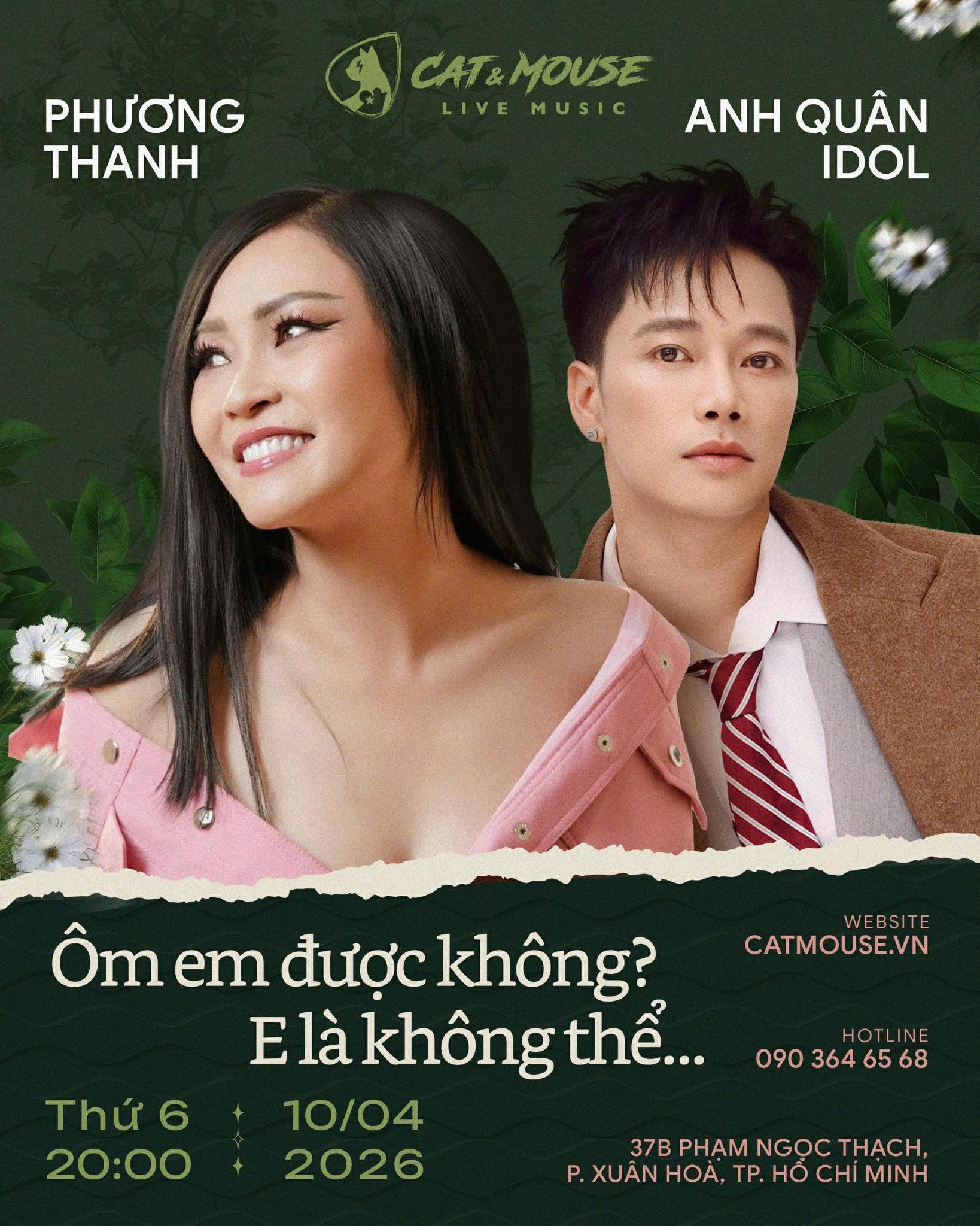 [CAT&MOUSE] CA SĨ PHƯƠNG THANH + CA SĨ ANH QUÂN IDOL