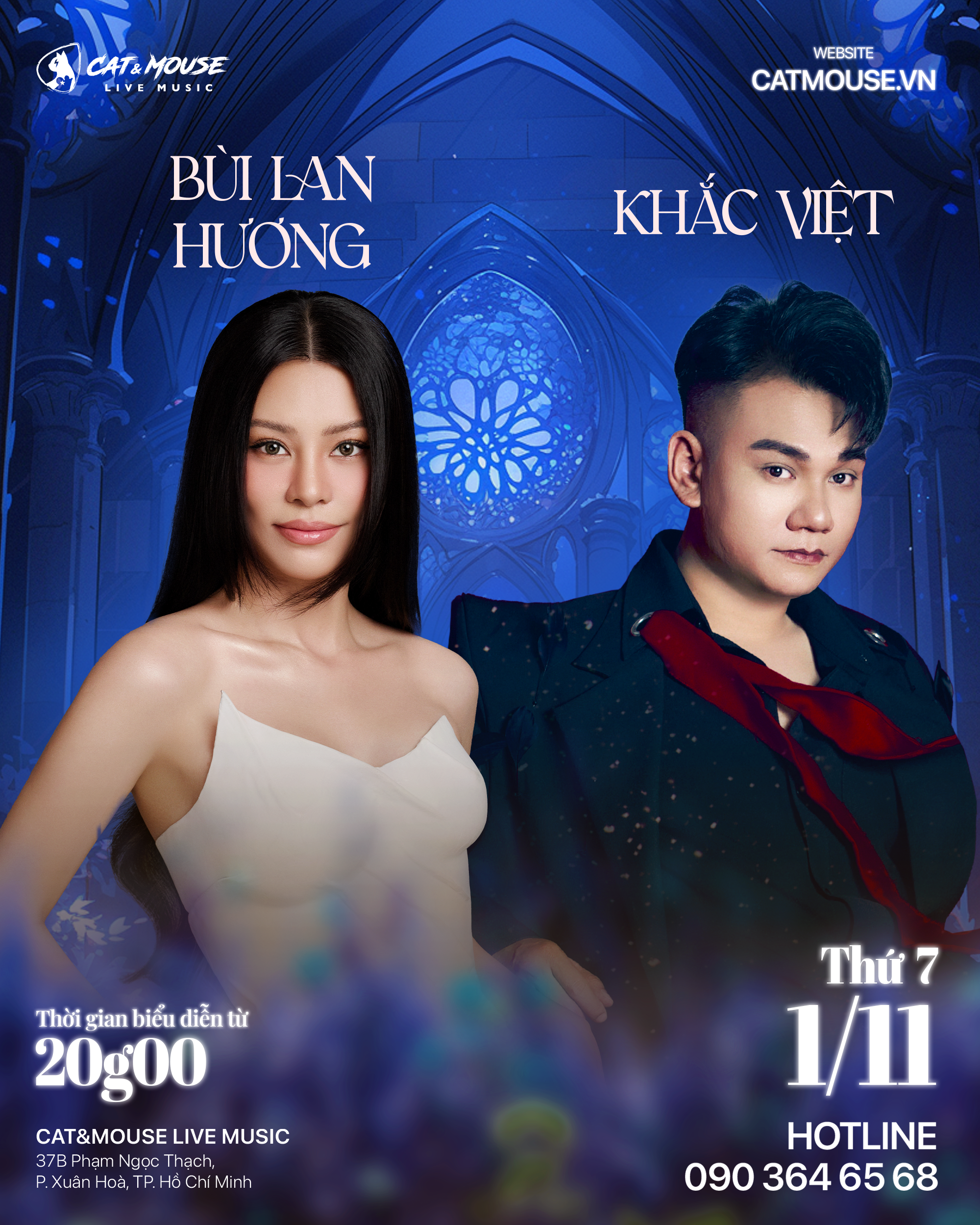 [CAT&MOUSE] CA SĨ BÙI LAN HƯƠNG + CA SĨ KHẮC VIỆT