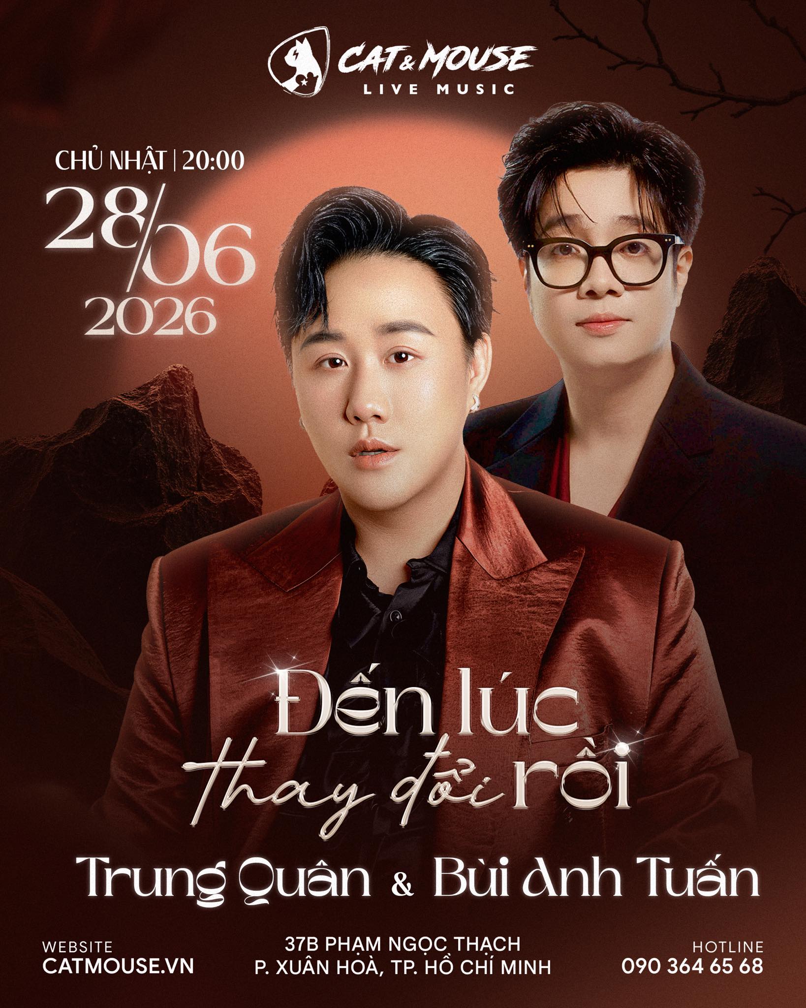 [CAT&MOUSE] CA SĨ TRUNG QUÂN + CA SĨ BÙI ANH TUẤN