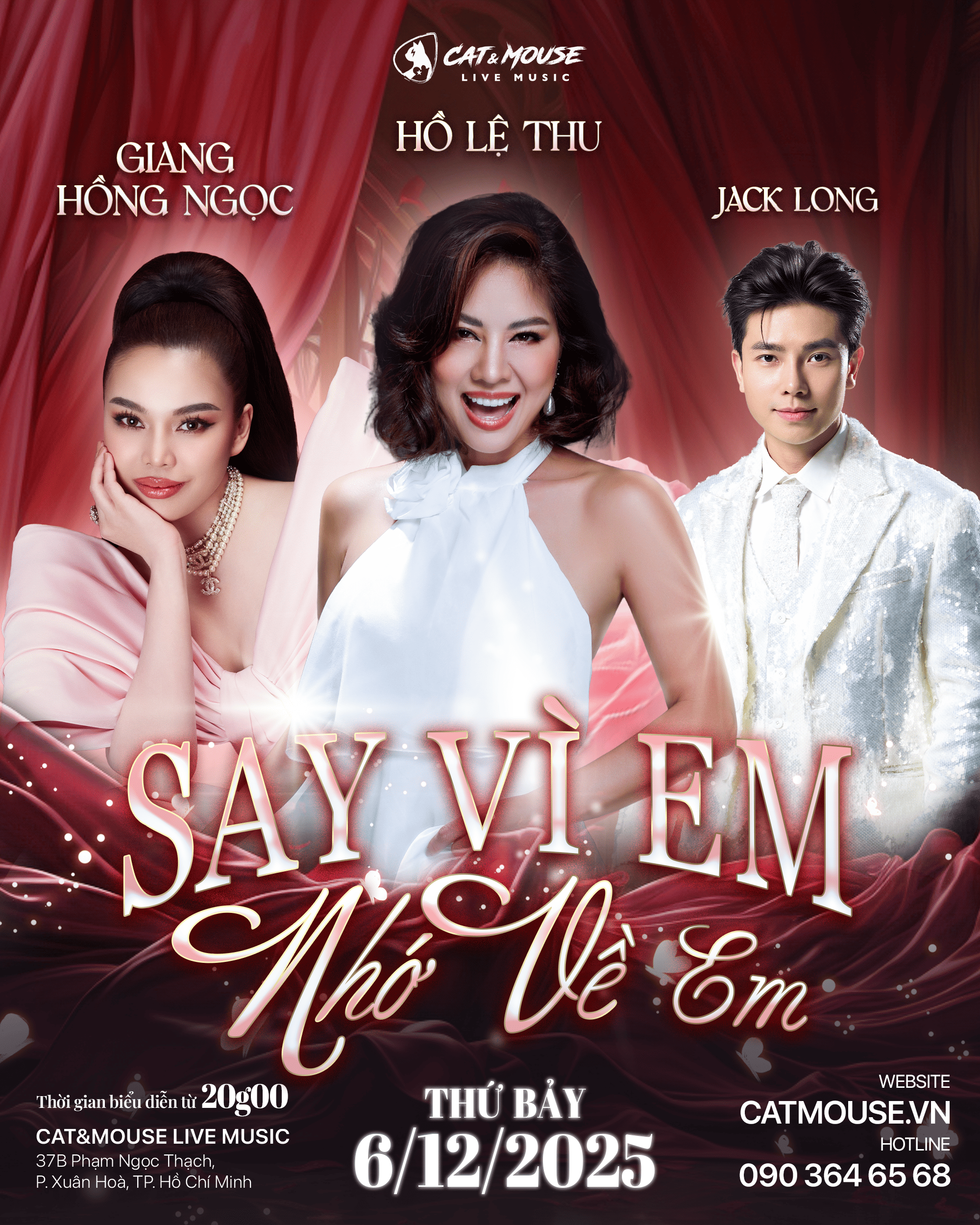 [CAT&MOUSE] CA SĨ HỒ LỆ THU + CA SĨ GIANG HỒNG NGỌC