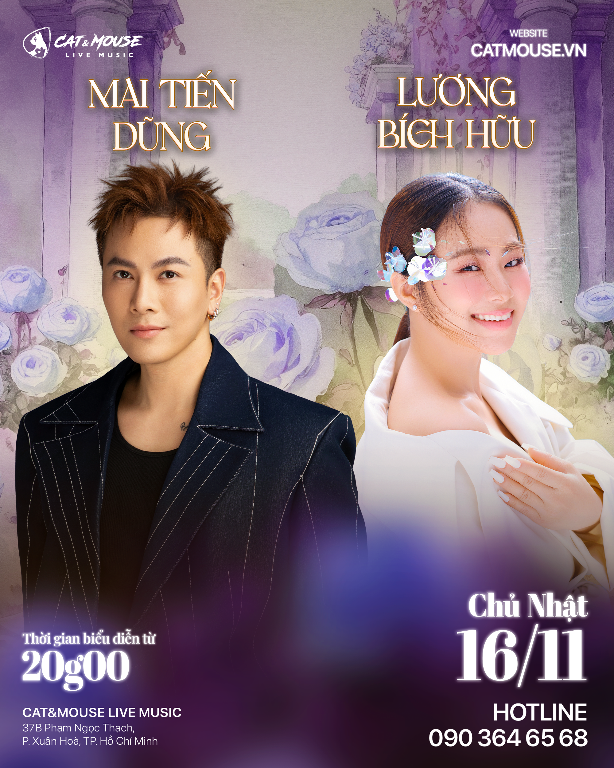 [CAT&MOUSE] CA SĨ LƯƠNG BÍCH HỮU - CA SĨ MAI TIẾN DŨNG