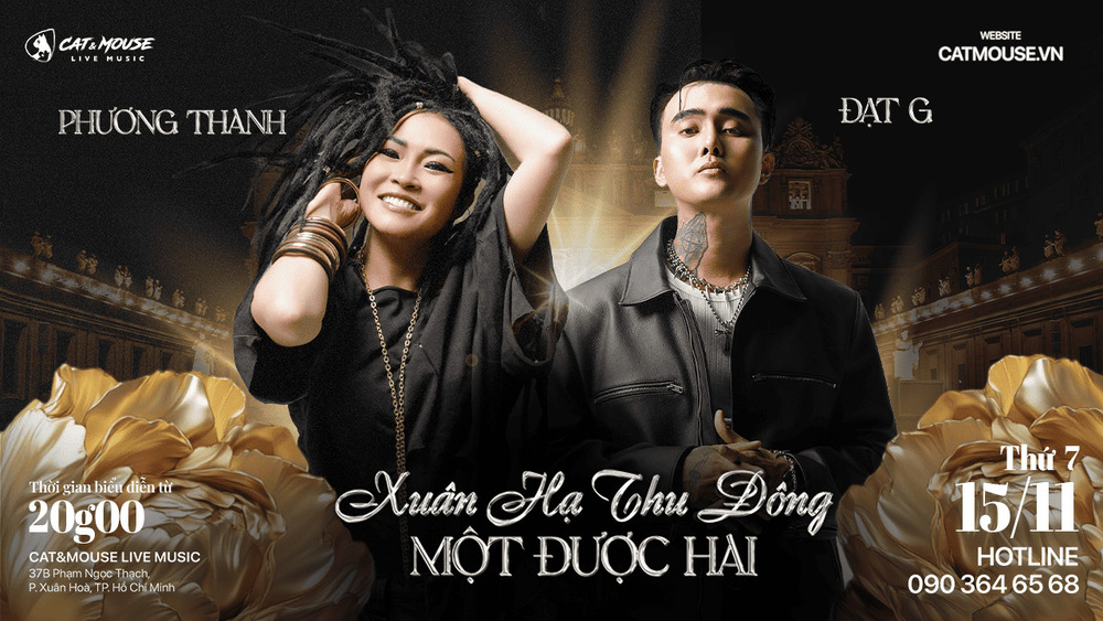 Đêm diễn của Phương Thanh tại phòng trà Cat & Mouse Live Music mang đậm chất Rock