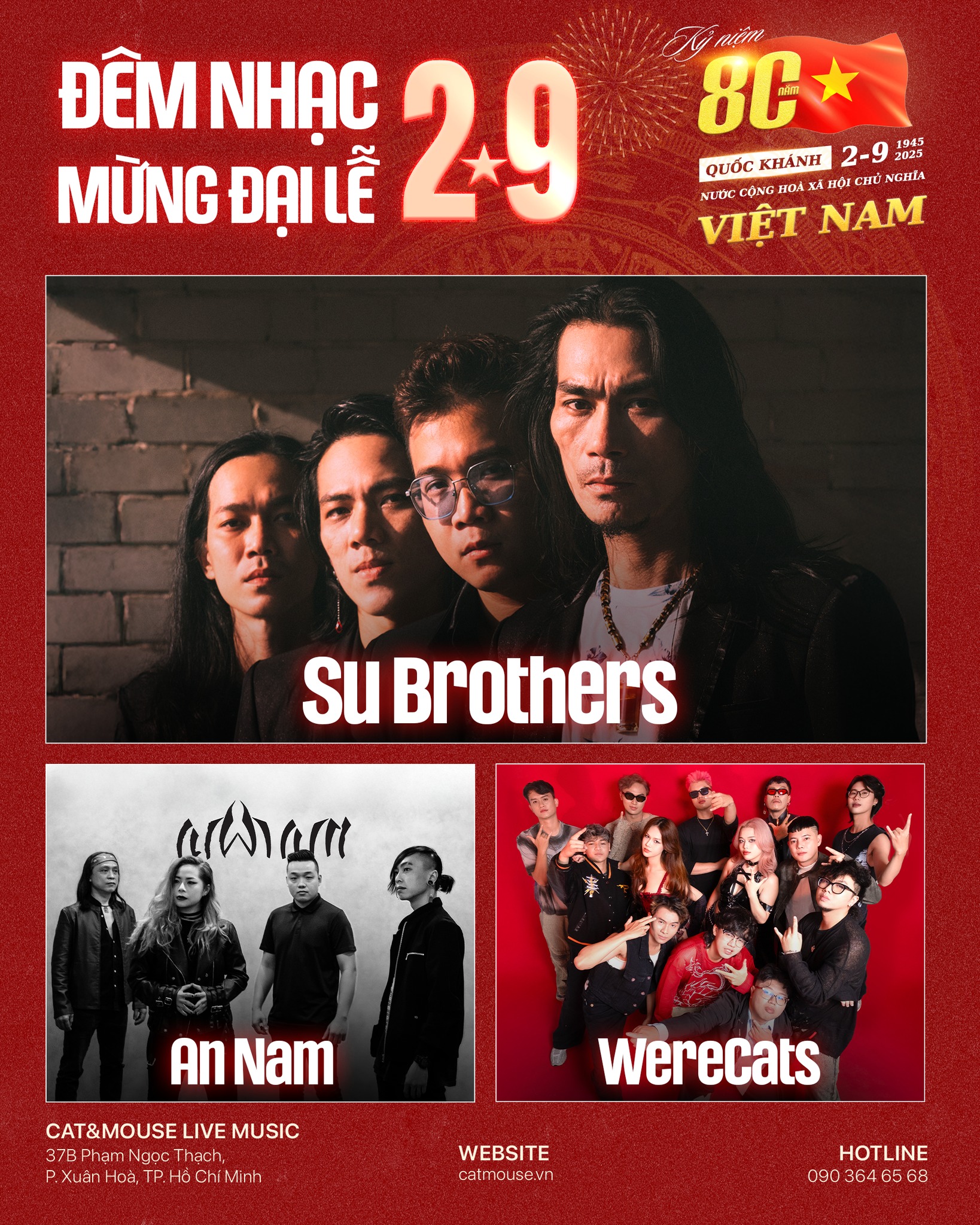 [CAT&MOUSE] ĐÊM DIỄN ĐẶC BIỆT 2/9