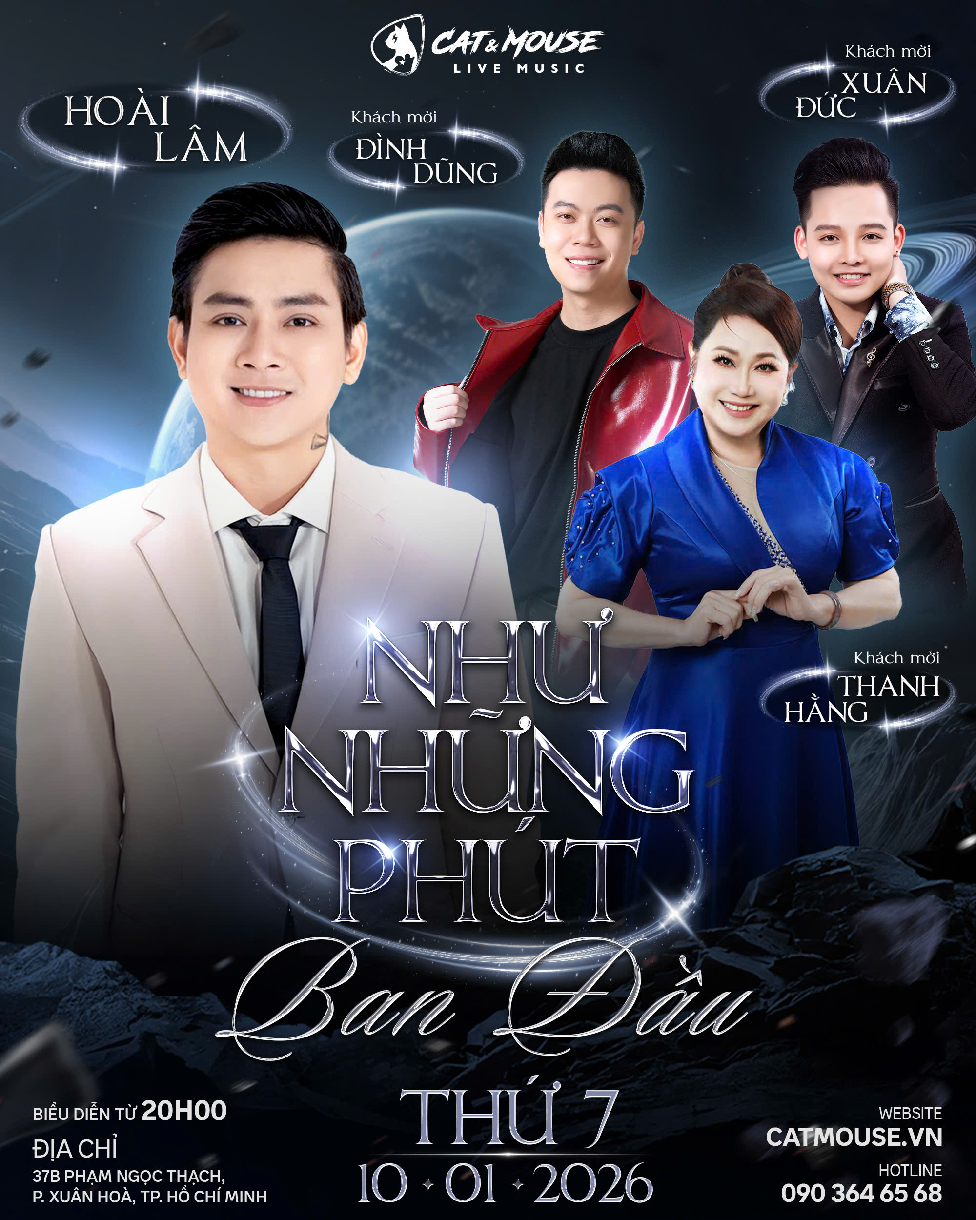 [CAT&MOUSE] CA SĨ HOÀI LÂM