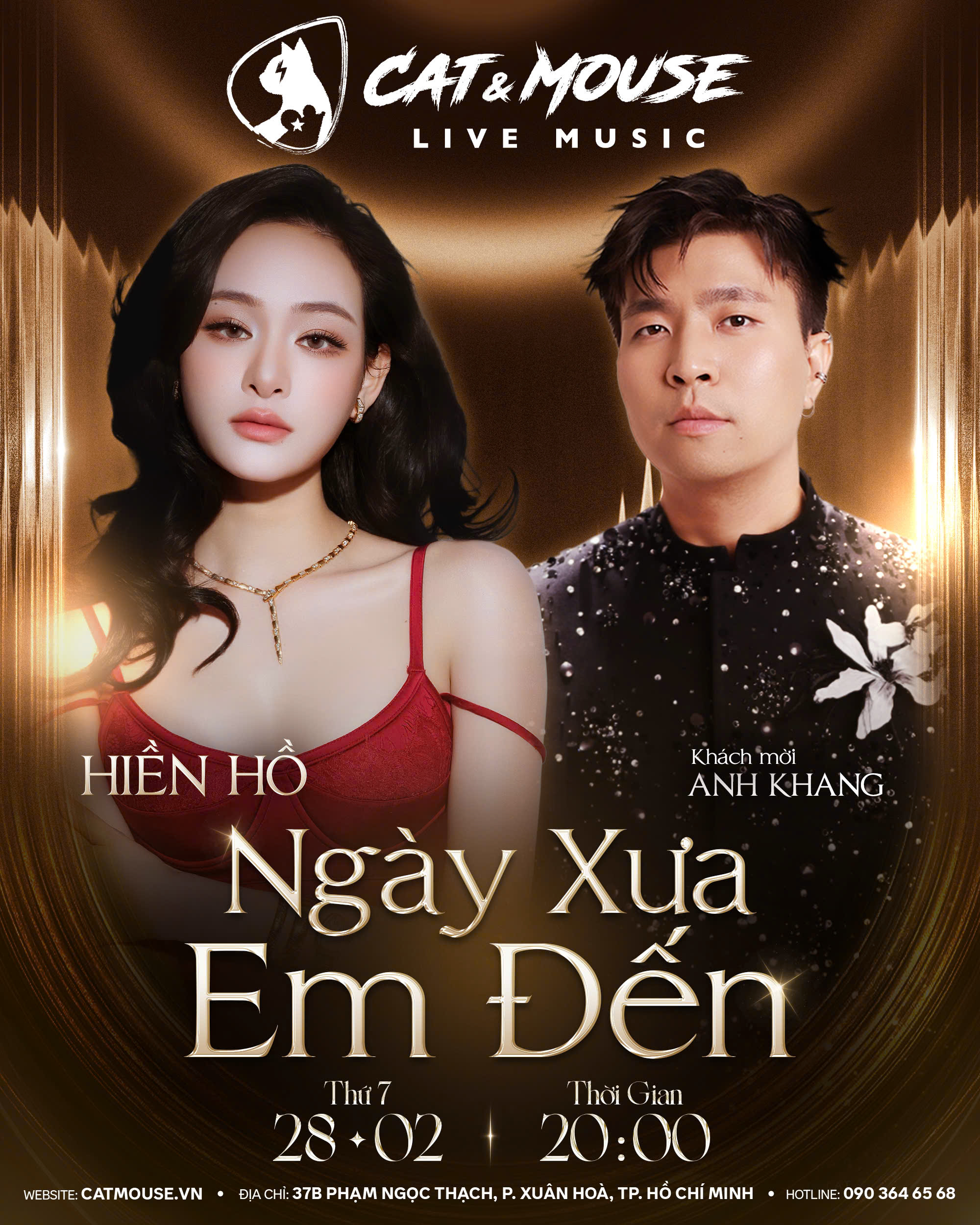 [CAT&MOUSE] CA SĨ HIỀN HỒ + KHÁCH MỜI ANH KHANG