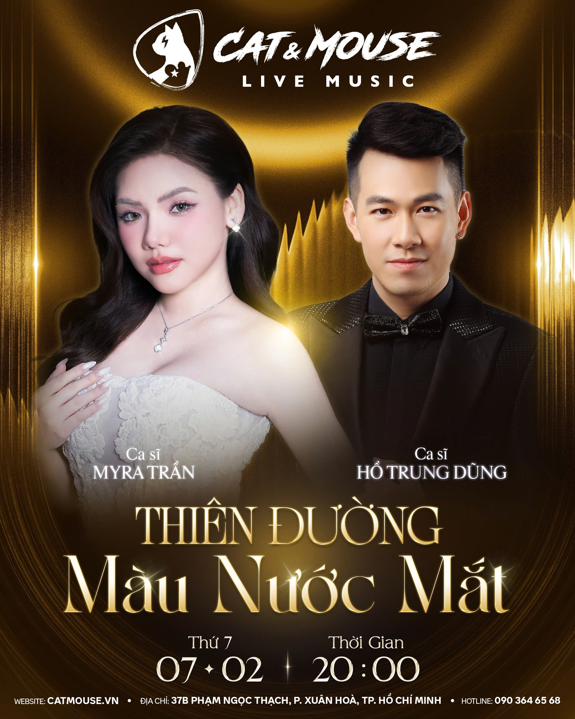 [CAT&MOUSE] CA SĨ MYRA TRẦN + CA SĨ HỒ TRUNG DŨNG