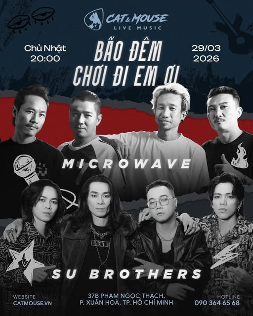 [CAT&MOUSE] MICROWAVE + SUBROTHER BAND